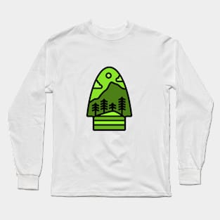 Forest and mountain Long Sleeve T-Shirt